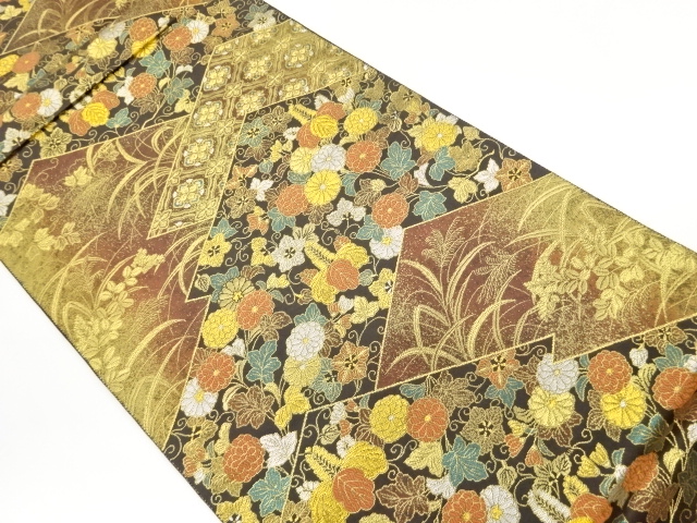 JAPANESE FUKURO OBI / WOVEN MATSUKAWABISHI